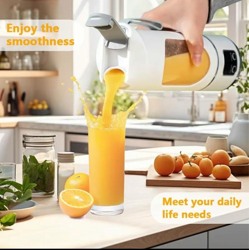【Tiktok Top Seller】Digital Multimode Juicer Blender - Smart LED Display, Diet-Friendly,Leak Proof Design for Smoothies Liquid Diet, Shakes & Baby Food,Best Compact Blender for Home & Travel, Lemon Juicer,Fathers Day Gift