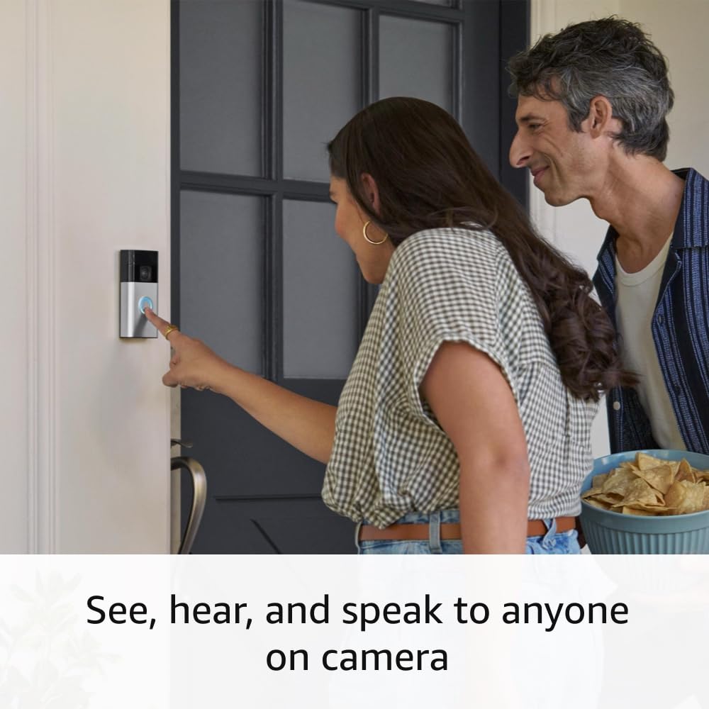 RMAJ HomeGuard™ – Ring Doorbell + Smart Floodlight Cam (Black)