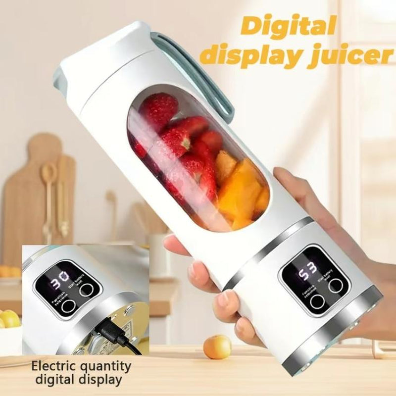 【Tiktok Top Seller】Digital Multimode Juicer Blender - Smart LED Display, Diet-Friendly,Leak Proof Design for Smoothies Liquid Diet, Shakes & Baby Food,Best Compact Blender for Home & Travel, Lemon Juicer,Fathers Day Gift